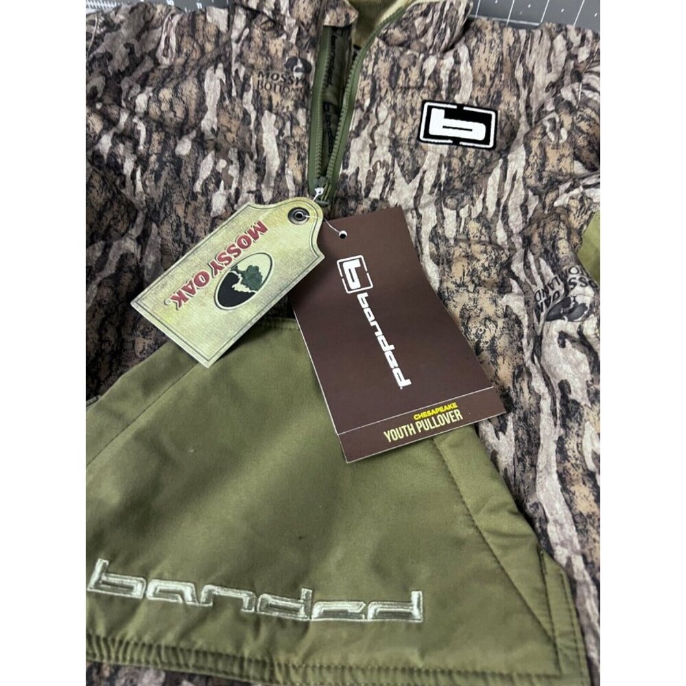 Banded Chesapeake Youth Pullover Small (8) Mossy Oak Camo Jacket - Picture 3 of 9